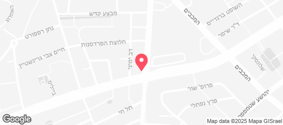 חומוס אורלוב - מפה