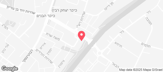 המקסיקני - קרית מלאכי - מפה
