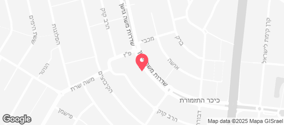 עיגול מתוק - מפה