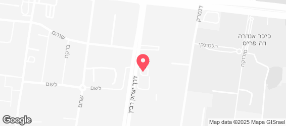 אלוהה פתח תקווה - מפה