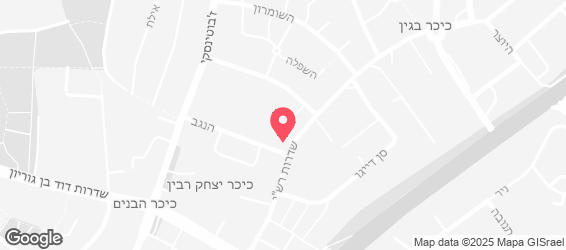 בורגר 770 - מפה