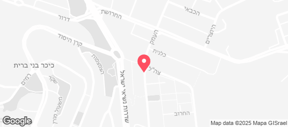 מלך הפלאפל כרמיאל - מפה