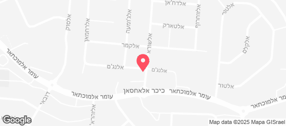 מסעדת אבו ג׳וליה - מפה