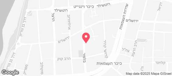 פלאפל דניאל - מפה