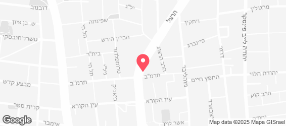 העוף של יהודה - ראשון לציון - מפה