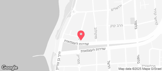 פיצריקה בת ים - מפה