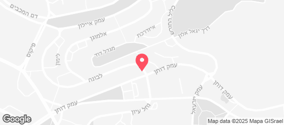 פיצה החוטא - מפה