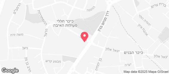 באזל בר שדרות - מפה