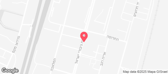 מקס ברנר נתניה - מפה