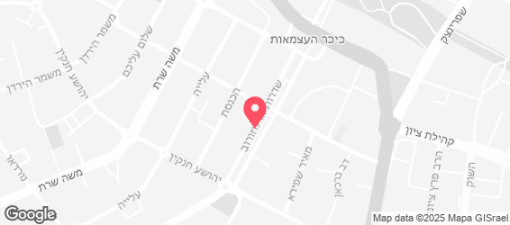 מר בורגר עפולה - מפה