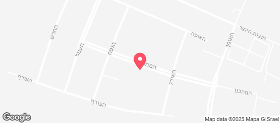 מסעדת השחף אשקלון - מפה