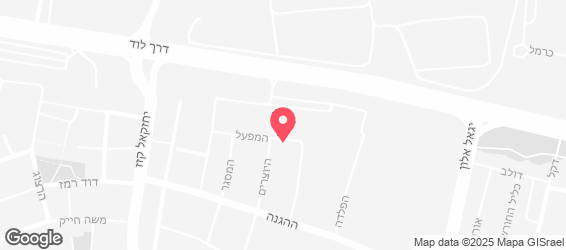 חומוס אליהו אור יהודה - מפה