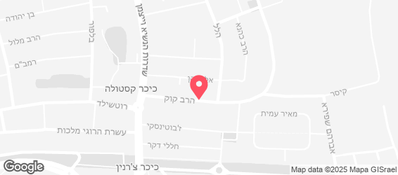 חומוס חמסה - מפה