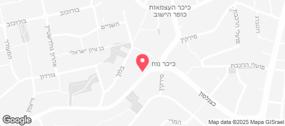 פאפי פיצה - מפה