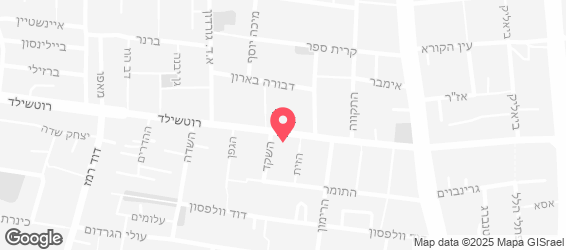 פיצה לואיז - מפה