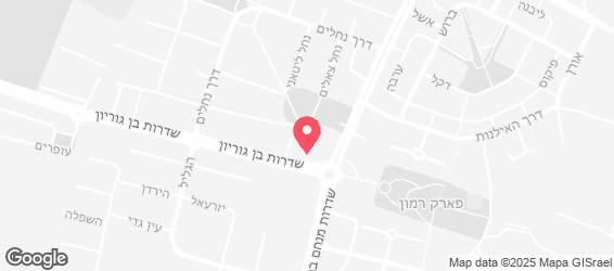 אושי אושי גדרה - מפה