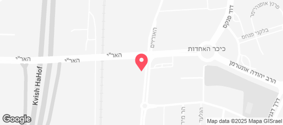 שווארמה אקספרס נתניה - מפה