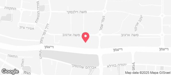 קפה עלמה - מפה