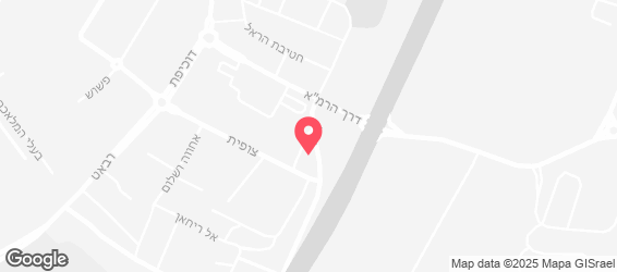 ישר על האש רמלה - מפה