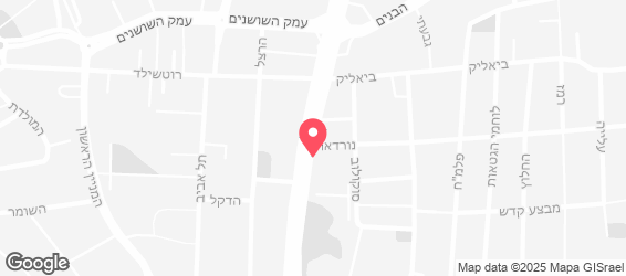 פיצה רוזינה - מפה