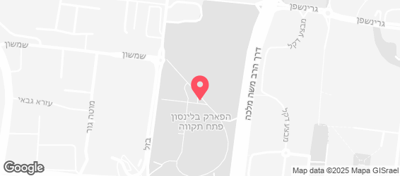 קפה גן סיפור  פתח תקווה - מפה
