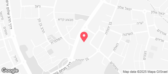 פינת הפלאפל והשניצל - מפה