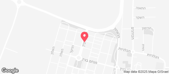 פיצה האיטלקייה בני עי"ש - מפה