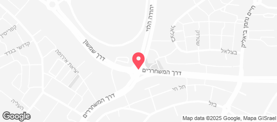 פיצה מהדרין - מפה