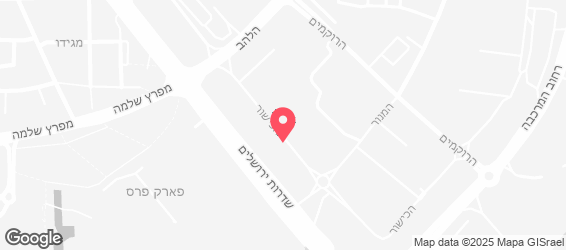 נח בר מסעדה - מפה