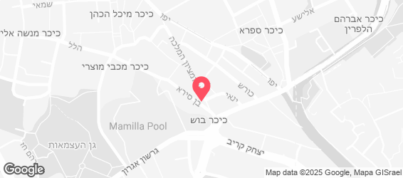 מסעדת זהרה Zahara - מפה