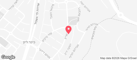 טוסט מבורך - באר שבע - מפה