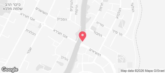 פיצה בטאבון - מפה