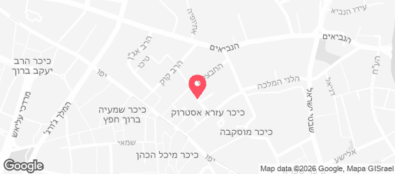 חצי תוכי ירושלים - מפה