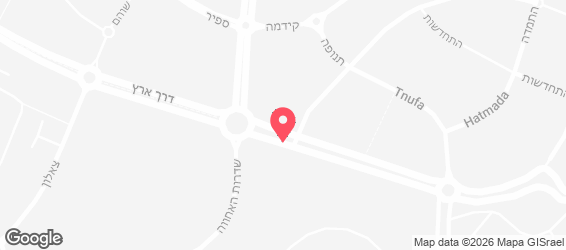 חומוסייה אבא תודה - מפה