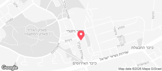 פיצה וולסטריט - מפה