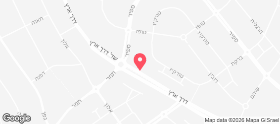 פיצה פאפנו חריש - מפה