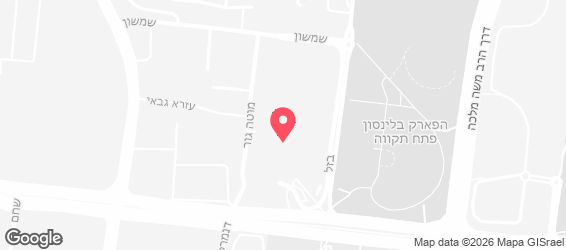 ביגה הקניון הגדול פתח תקווה - מפה