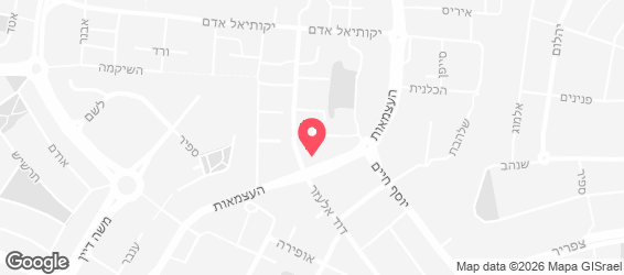 פיצה רמת חן - מפה