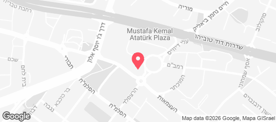 פיצה רמב"ם - מפה